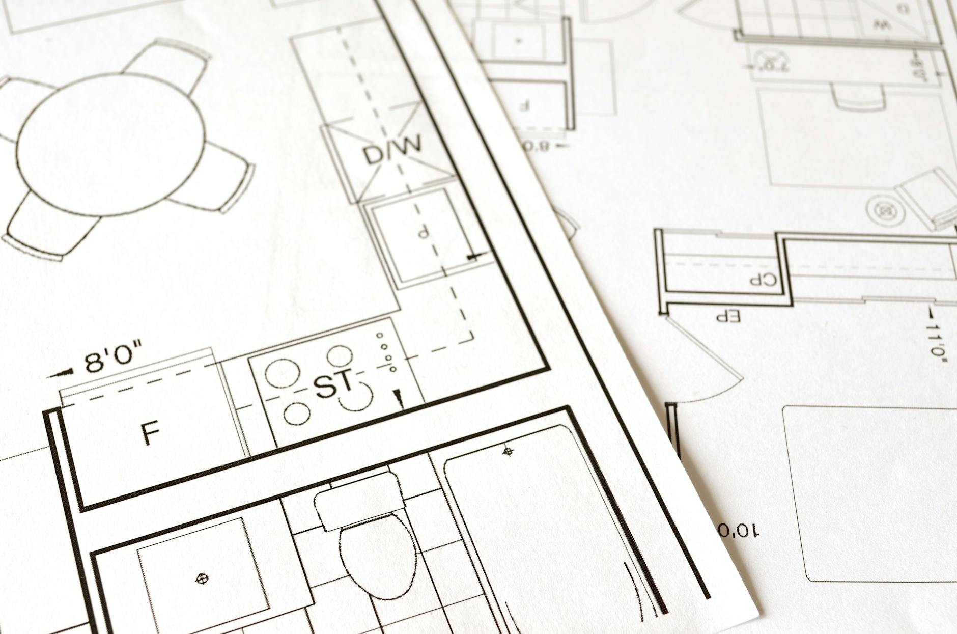 Plans et conception de maison contemporaine
